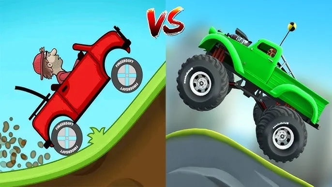 Hill Climb Racing vs MMX Hill Dash